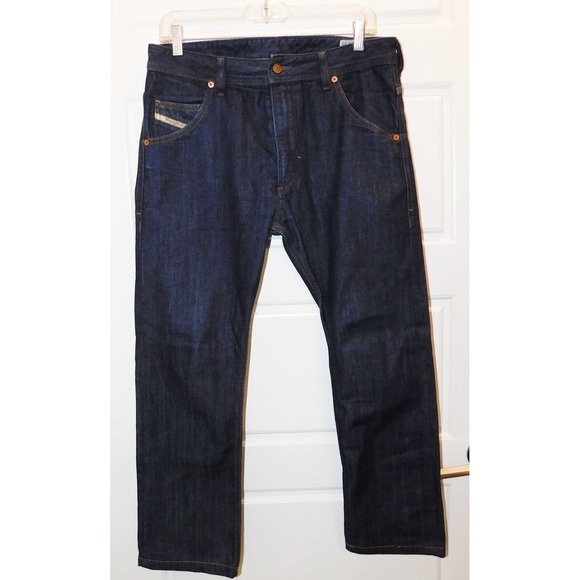 DIESEL Men's Jeans WASH‎ 0880G KROOLEY Regular-Slim-CARROT FitSize W2 L32 (RARE)